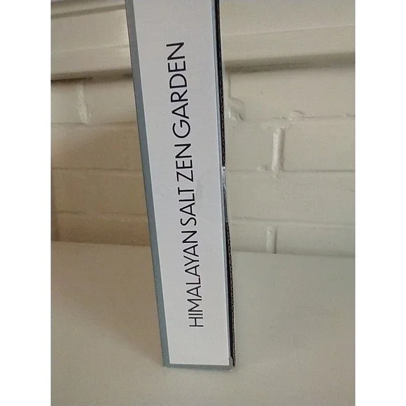 Himalayan Salt Zen Garden Kit Office Desk Gift Idea Stress Relief - Picture 6 of 7